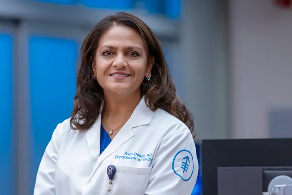 Gastrointestinal medical oncologist Dr. Avni Desai, at MSK Commack on Long Island. 