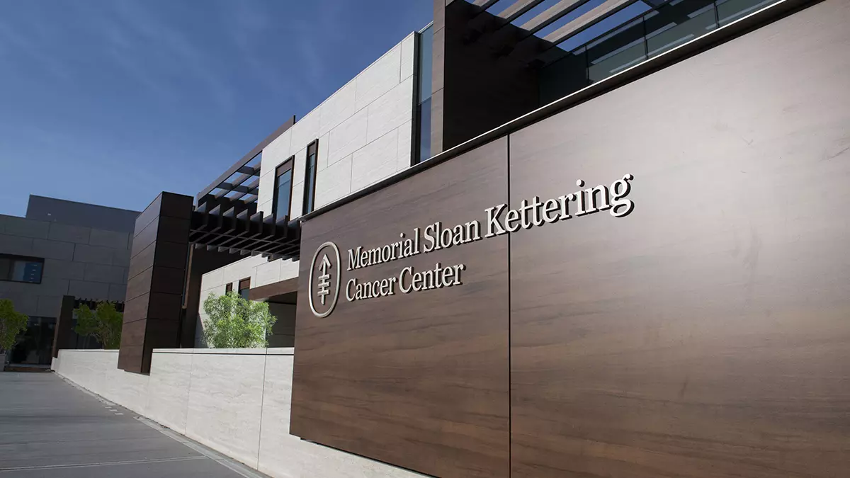 Exterior of MSK Nassau on Long Island