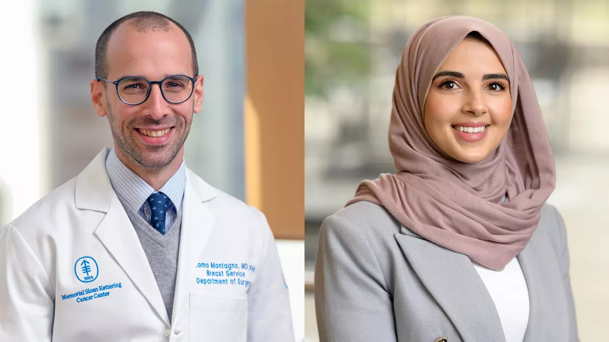 Dr. Montagna and Dr. Abuhardra are co-directors of the Rare Breast Cancer program 