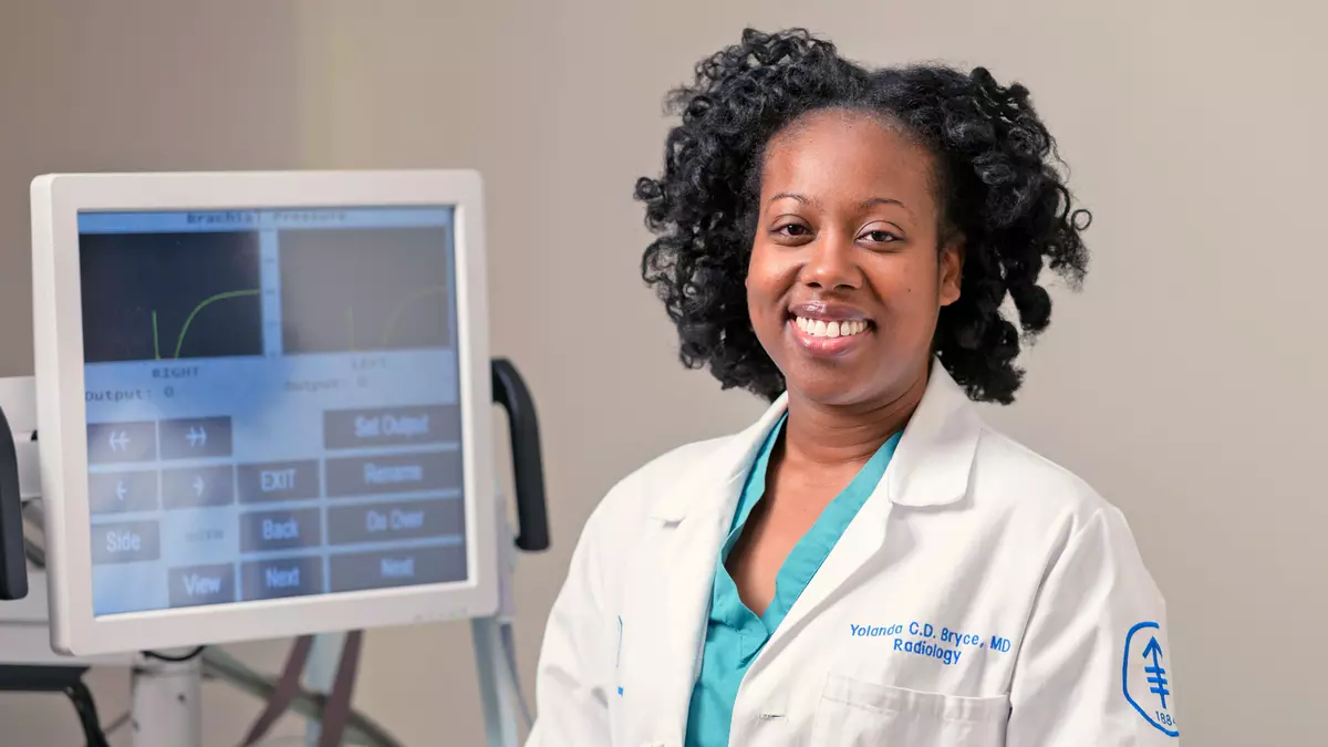 Radiologist Yolanda Bryce is an expert in breast imaging