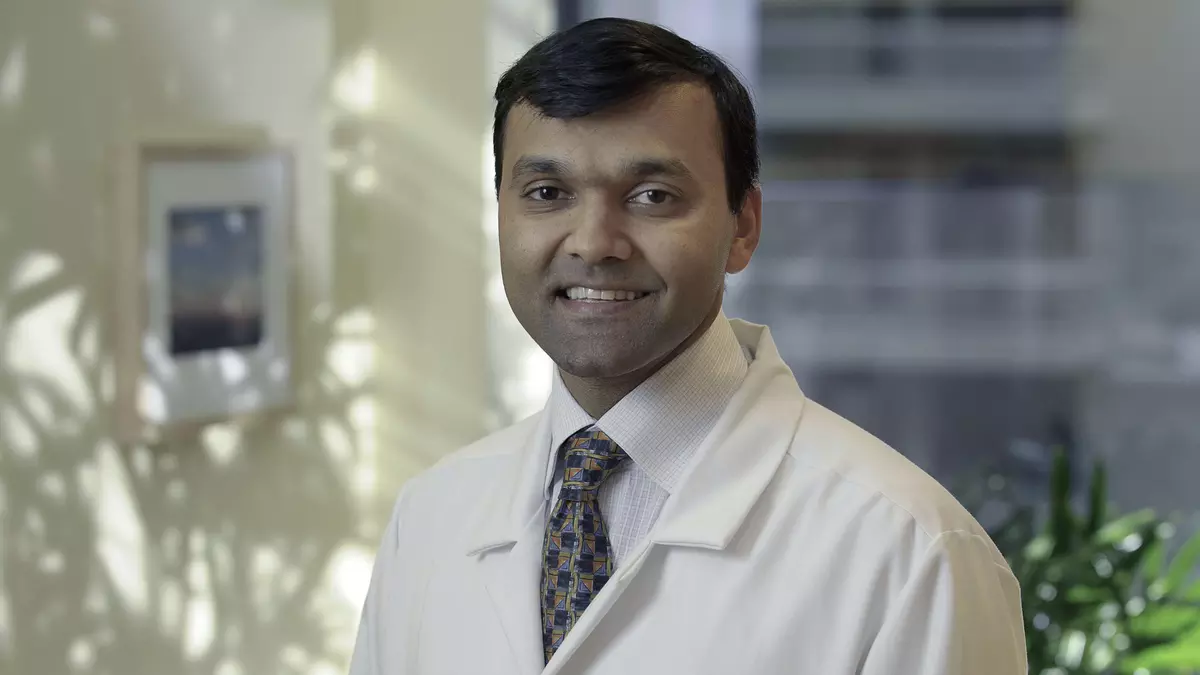 MSK medical oncologist and breast cancer specialist Sarat Chandarlapaty