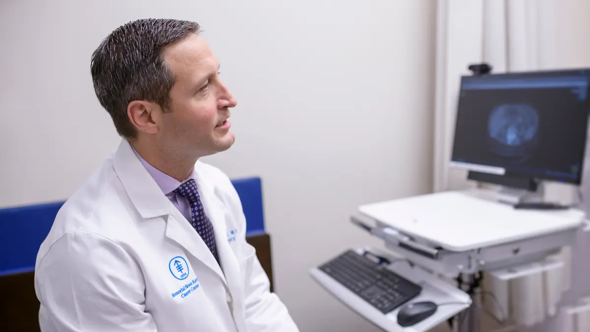 Thoracic surgeon Dr. Matthew Bott. 