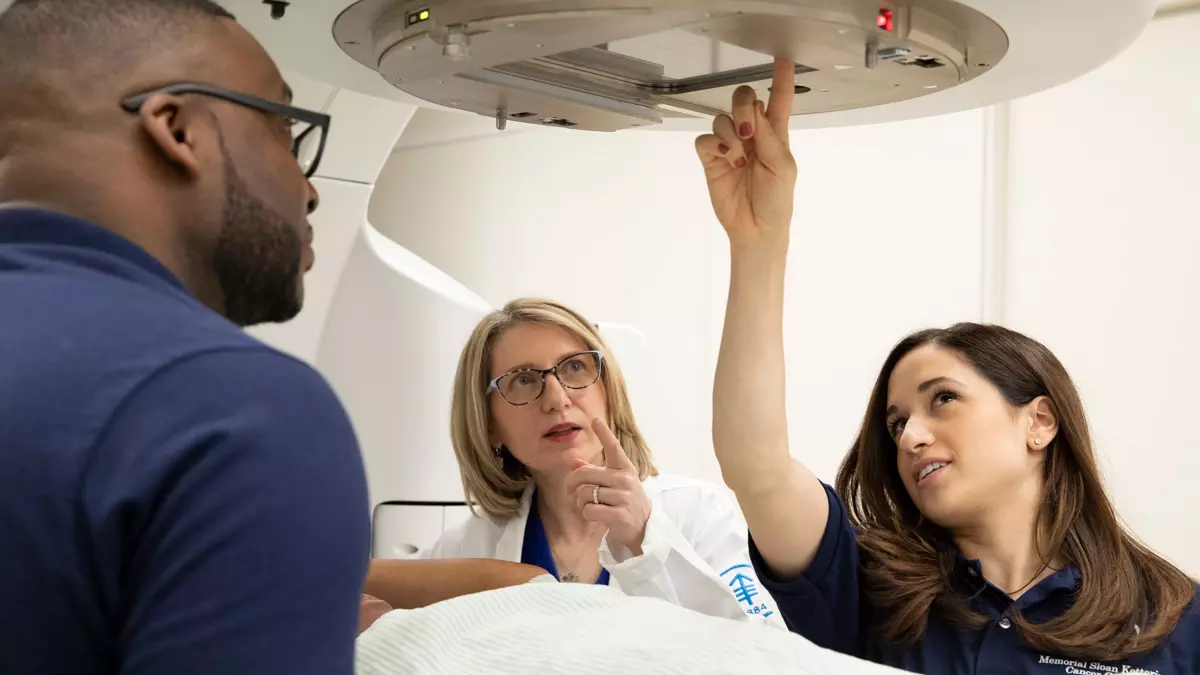 MSK Bergen features the most advanced medical technology for diagnosis and treatment, including linear accelerators used in radiation therapy.