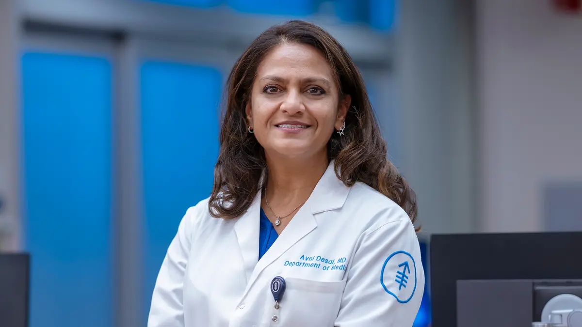 Gastrointestinal medical oncologist Dr. Avni Desai is at MSK Commack on Long Island and treats people with colorectal cancer. 