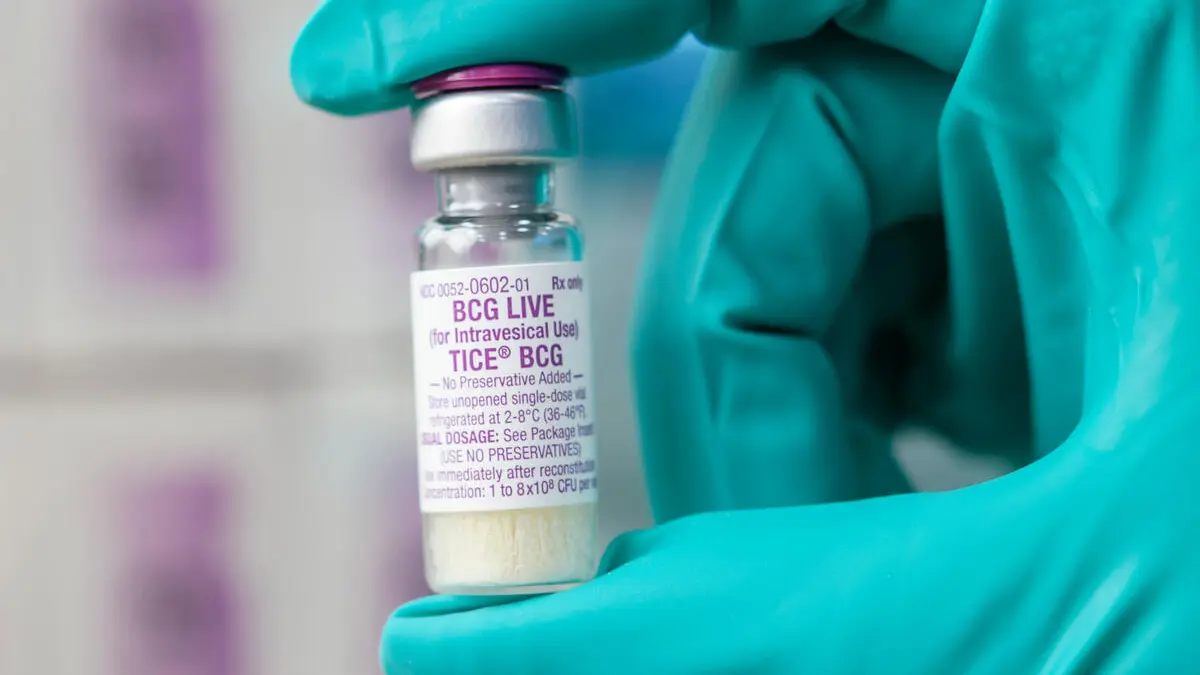 Bacillus Calmette-Guerin (BCG) vaccine