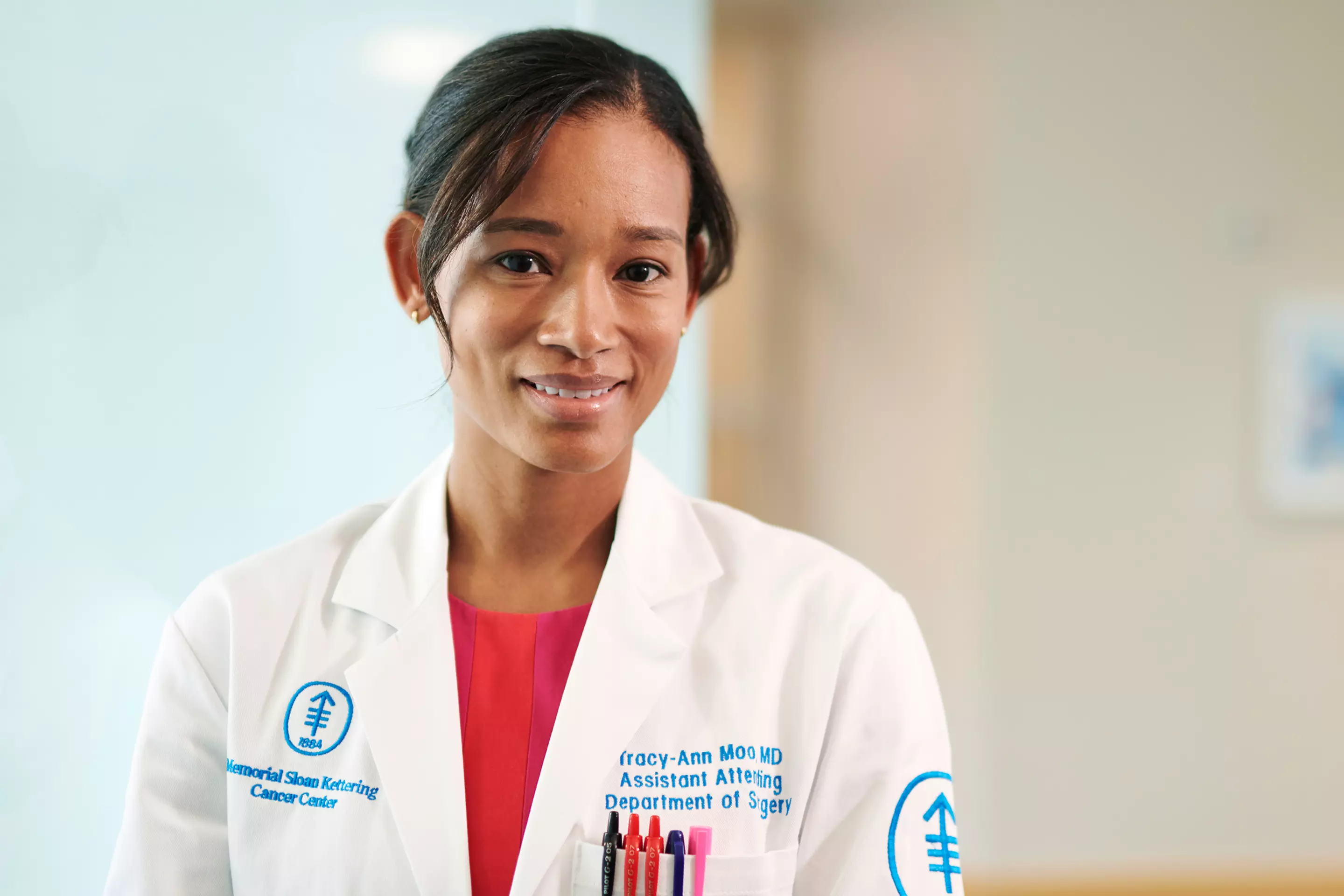 Dr. Tracy-Ann Moo is an MSK breast surgeon 