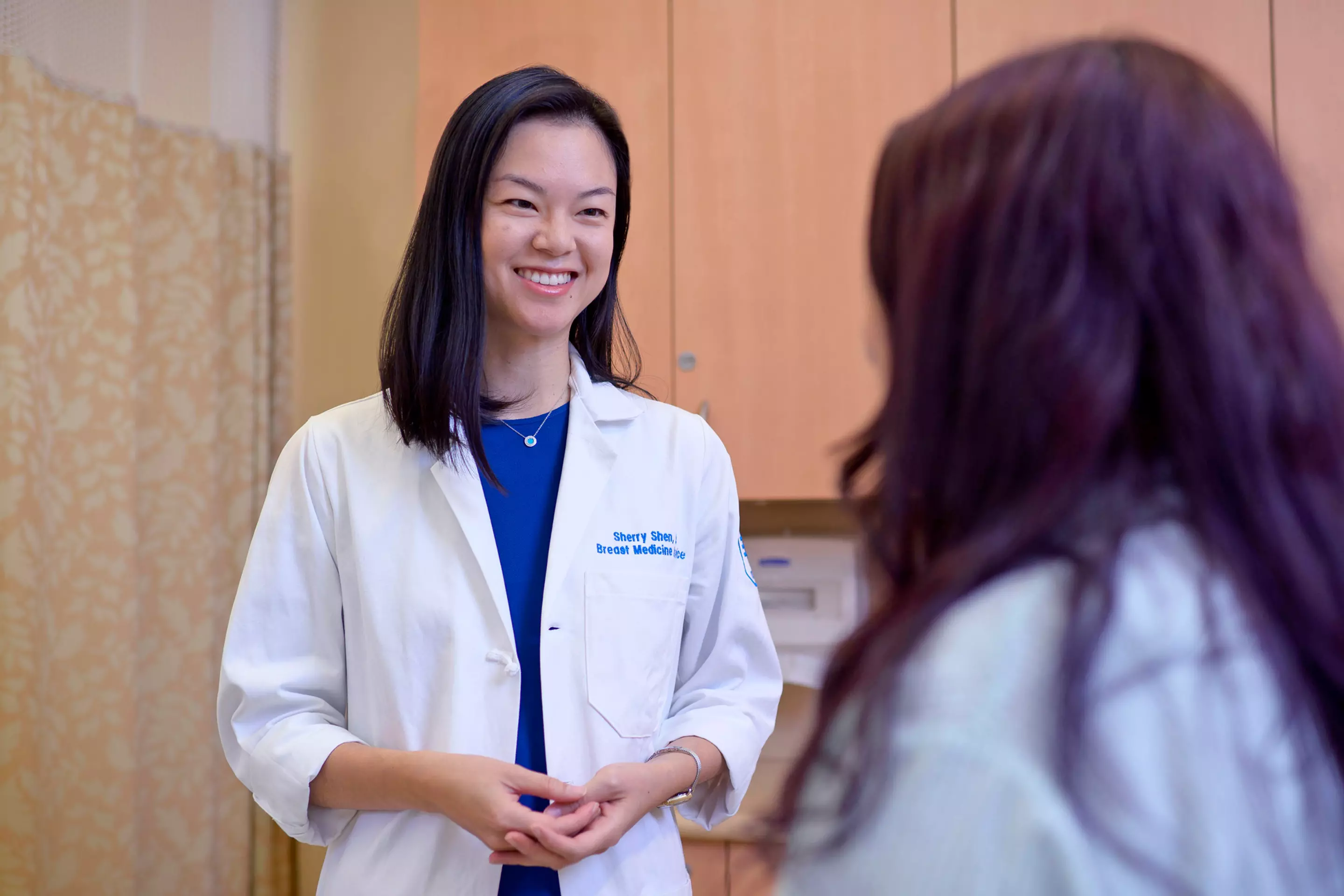 Breast oncologist Sherry Shen is co-director of MSK’s Lobular Breast Cancer Program 