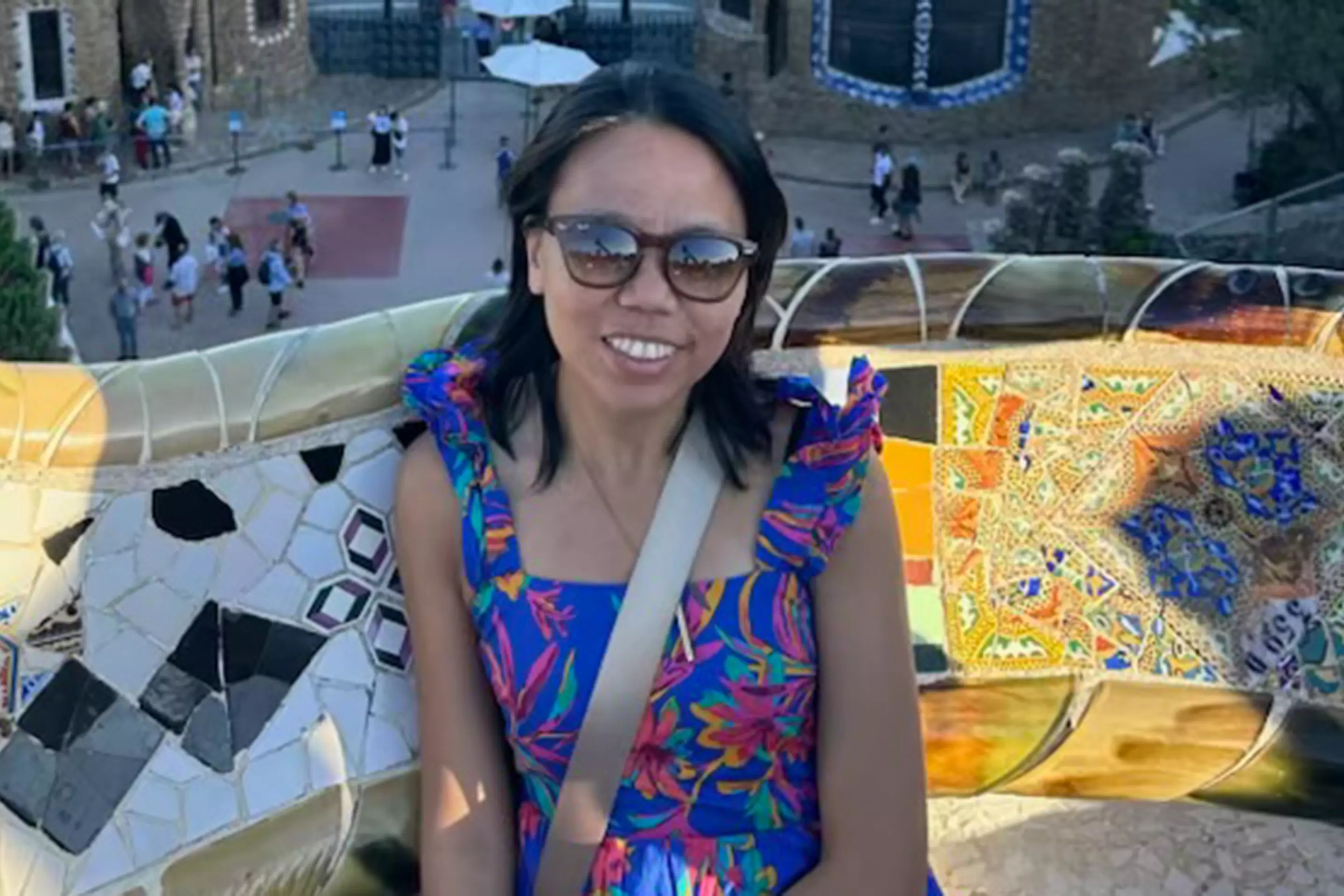 Jhalene Mundin was treated for stage 4 lung cancer at MSK. 